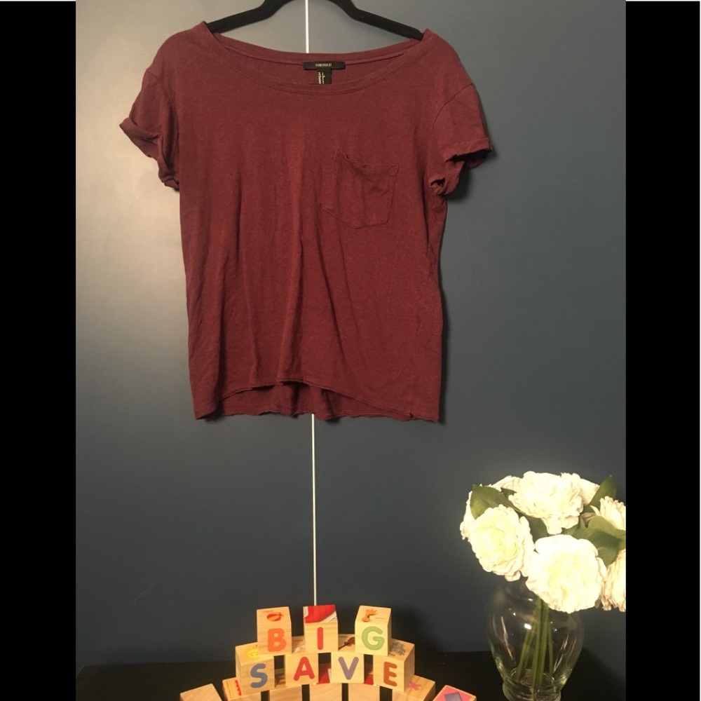 Forever 21 Distressed T-Shirt